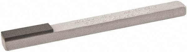 Norton - Very Fine, 1" Length of Cut, Single End Diamond Hone - 220 Grit, 3/8" Wide x 1/4" High x 4" OAL - USA Tool & Supply