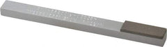 Norton - Very Fine, 1" Length of Cut, Single End Diamond Hone - 220 Grit, 3/8" Wide x 1/4" High x 4" OAL - USA Tool & Supply