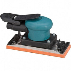 Dynabrade - 13 CFM Air Consumption, Palm Air Orbital Sander - Rectangular Pad, - USA Tool & Supply