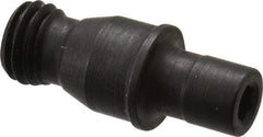 Made in USA - 1/2" Inscribed Circle, 3/32" Hex Socket, 1/4-28 Thread, Negative Lock Pin for Indexable Turning Tools - 0.73" OAL - USA Tool & Supply