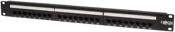 Tripp-Lite - Electrical Enclosure Steel Patch Panel - For Use with Racks - USA Tool & Supply