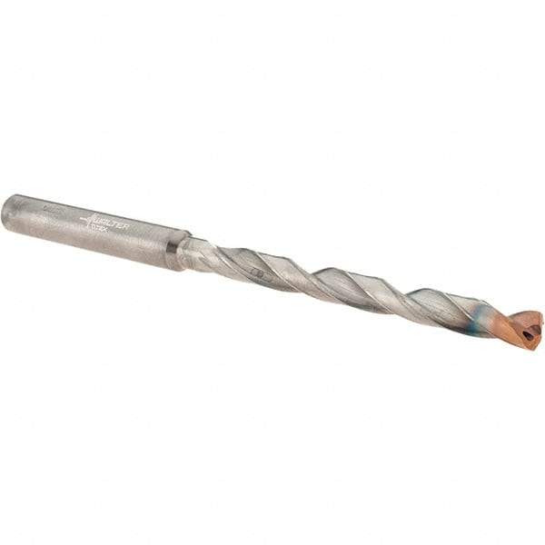 Walter-Titex - 3/16" 140° Solid Carbide Jobber Drill - Double Coating Finish, Right Hand Cut, Spiral Flute, Straight Shank, 97mm OAL, X-treme D Point - USA Tool & Supply