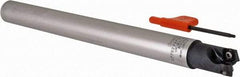 Kennametal - 5/8" Cutting Diam, 5/8" Shank Diam, Straight Shank Indexable Copy End Mill - 2 Inserts, XPLT0603 Insert, C7792VXP06CA.62Z2R5.5 Toolholder - USA Tool & Supply