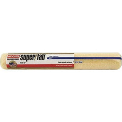 Wooster Brush - 3/8" Nap, 18" Wide Paint Roller - Medium Texture, Synthetic Knit - USA Tool & Supply