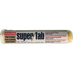 Wooster Brush - 3/8" Nap, 14" Wide Paint Roller - Medium Texture, Synthetic Knit - USA Tool & Supply
