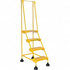 Vestil - 72-15/16" High 300 Lb Capacity 4 Step Step - USA Tool & Supply