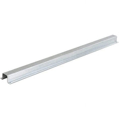 Steel King - 3" Wide, 1 High, Open Shelving Accessory/Component - Steel, Galvanized Finish, 42" Long, Use with Pallet Racks - USA Tool & Supply