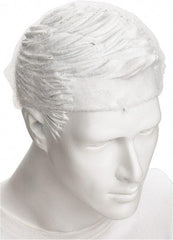 PRO-SAFE - Regular Size, Hairnet - White, Nylon - USA Tool & Supply