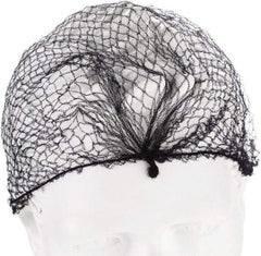 PRO-SAFE - Size 25, Hairnet - Black, Nylon - USA Tool & Supply