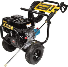 DeWALT - Gas, 8.5 hp, 3,800 psi, 3.5 GPM, Cold Water Pressure Washer - CAT Triplex, 50' x 3/8" Hose - USA Tool & Supply