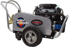 Simpson - Gas, 20.8 hp, 5,000 psi, 5 GPM, Cold Water Pressure Washer - Triplex Plunger, 50' x 3/8" Hose - USA Tool & Supply