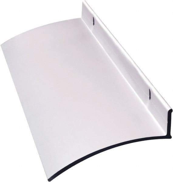 National Guard Products - 6' Long x 2" Wide, Drip Cap Weatherstripping - 1-3/4" Door Thickness, Aluminum - USA Tool & Supply
