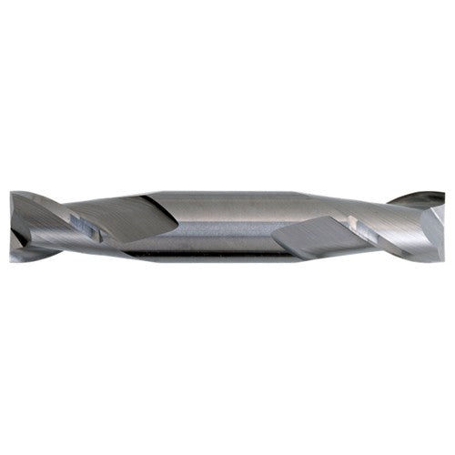 ‎3/8″ × 3/8″ × 3/4″ × 3-1/2″ RHS / RHC Solid Carbide 2-Flute Square End General Purpose End Mill - TiAlN - Exact Industrial Supply