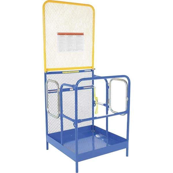 Vestil - 89" Platform - Forklift Work Platform, 1,000 Lb Capacity, 89-5/8" Platform Height, 36" Base Width x 36" Base Depth - USA Tool & Supply