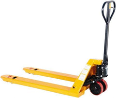 Vestil - 5,500 Lb Capacity, 7-3/4" Lift Economy Pallet Truck - 2-3/8" Min Lift Height, 48" Fork Length x 27" Fork Width, 27" Overall Width - USA Tool & Supply