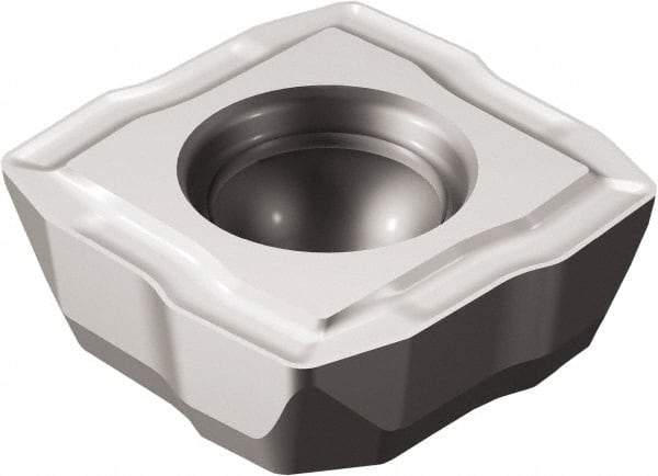 Sandvik Coromant - 88005C LM Grade H13A Carbide Indexable Drill Insert - Uncoated, Square, 8.4mm Inscribed Circle - USA Tool & Supply