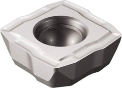 Sandvik Coromant - 88009C LM Grade H13A Carbide Indexable Drill Insert - Uncoated, Square, 17.9mm Inscribed Circle - USA Tool & Supply