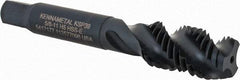 Kennametal - 5/8-11 3 Flute 2B Modified Bottoming Spiral Flute Tap - Vanadium High Speed Steel, Oxide Finish, 3-13/16" OAL, Right Hand Flute, Right Hand Thread, H5, Series GOtap\xAE - USA Tool & Supply