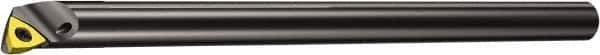 Sandvik Coromant - 6.6mm Min Bore Diam, 4" OAL, 3/16" Shank Diam, E-SWLP Indexable Boring Bar - WPMT 1.210 Insert, Screw Clamping Holding Method - USA Tool & Supply