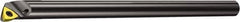 Sandvik Coromant - 0.4134" Min Bore Diam, 5" OAL, 5/16" Shank Diam, E..SWLPR/L-R Indexable Boring Bar - Screw-On Holding Method - USA Tool & Supply