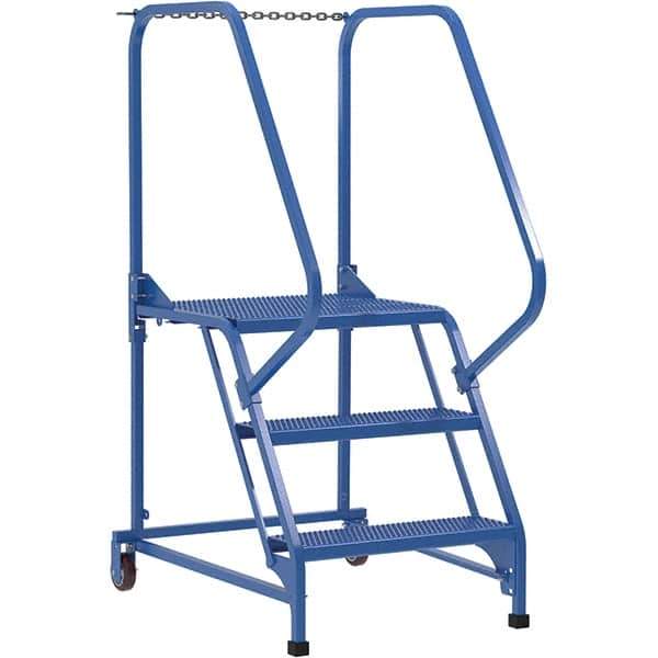 Vestil - Maintenance Ladder - Blue, Use with Ladders Above 32' - USA Tool & Supply
