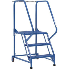 Vestil - Maintenance Ladder - Blue, Use with Ladders Above 32' - USA Tool & Supply