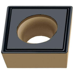 Walter - SCMT32.52 PS5 Grade WAM30 Carbide Turning Insert - 90° Square, 3/8" Inscr Circle, 5/32" Thick, 1/32" Corner Radius - USA Tool & Supply
