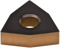 Walter - WNMA431 Grade WAK20 Carbide Turning Insert - TiCN/Al2O3/TiN Finish, 80° Trigon, 1/2" Inscr Circle, 3/16" Thick, 1/64" Corner Radius - USA Tool & Supply