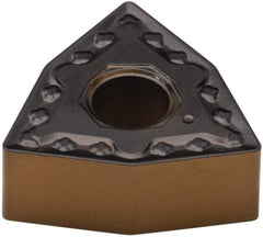 Walter - WNMG332 NM4 Grade WSM20 Carbide Turning Insert - 80° Trigon, 3/8" Inscr Circle, 3/16" Thick, 1/32" Corner Radius - USA Tool & Supply