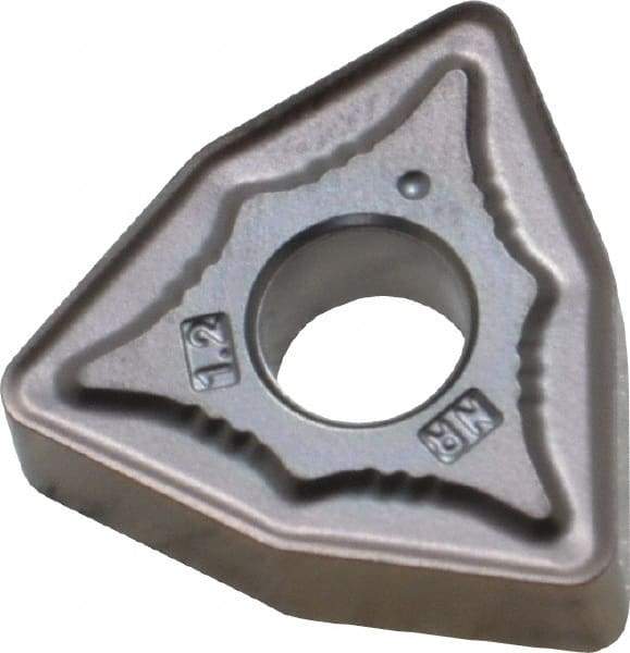 Walter - WNMG433 NR4 Grade WSM30 Carbide Turning Insert - 80° Trigon, 1/2" Inscr Circle, 3/16" Thick, 3/64" Corner Radius - USA Tool & Supply