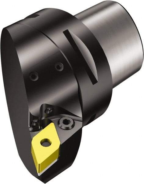 Sandvik Coromant - Left Hand Cut, Size C5, DNMG 442 Insert Compatiblity, Modular Turning & Profiling Cutting Unit Head - 35mm Ctr to Cutting Edge, 60mm Head Length, Through Coolant, Series T-Max P - USA Tool & Supply