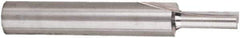 Freud - 3/8" Diam, 1/4" Shank Diam, 3/8" Length of Cut, 2 Flute Double Edge Straight Router Bit - 1-3/4" Overall Length, Solid Carbide - USA Tool & Supply