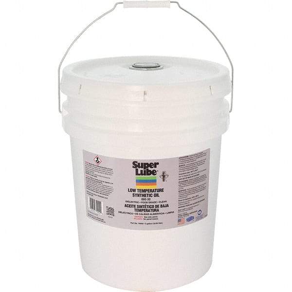 Synco Chemical - 5 Gal Pail Synthetic Lubricant - Translucent, -85°F to 392°F, Food Grade - USA Tool & Supply