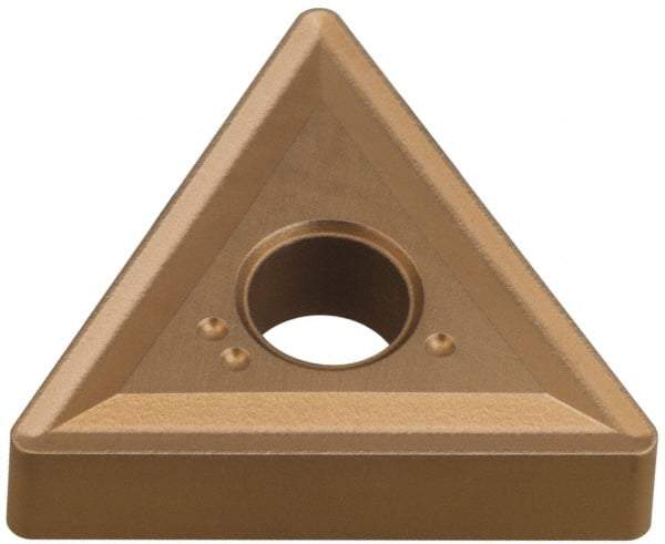 Tungaloy - TNMG332 Grade T5125 Carbide Turning Insert - TiCN/Al2O3 Finish, 60° Triangle, 3/8" Inscr Circle, 3/16" Thick, 1/32" Corner Radius - USA Tool & Supply