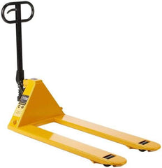 Lift-Rite - 5,500 Lb Capacity, 7-7/8" Lift Industrial Pallet Truck - 3" Min Lift Height, 36" Fork Length x 7" Fork Width, 27" Overall Width - USA Tool & Supply