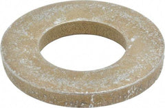 Gibraltar - 1" Screw, Alloy Steel Structural Flat Washer - 1-1/16" ID x 2" OD, 1/4" Thick, Zinc Yellow Dichromate Finish - USA Tool & Supply