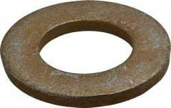 Gibraltar - 1-1/4" Screw, Alloy Steel Structural Flat Washer - 1-3/8" ID x 2-1/2" OD, 1/4" Thick, Zinc Yellow Dichromate Finish - USA Tool & Supply