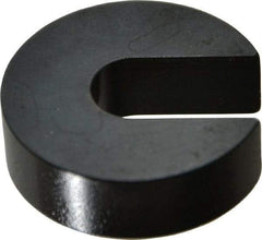 Gibraltar - 5/16 or 3/8" Bolt, 3/8" Thick, Black Oxide Finish, Case Hardened Steel C Washer - Grade 12L14, 13/32" Inside & 1-1/4" OD - USA Tool & Supply