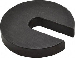 Gibraltar - 7/16 or 1/2" Bolt, 3/8" Thick, Black Oxide Finish, Case Hardened Steel C Washer - Grade 12L14, 17/32" Inside & 2-1/4" OD - USA Tool & Supply