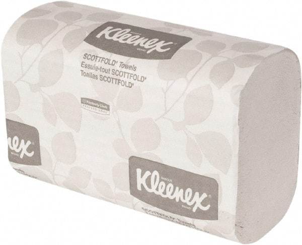 Kimberly-Clark Professional - 1 Ply White Multi-Fold Paper Towels - 7-7/8" Wide - USA Tool & Supply