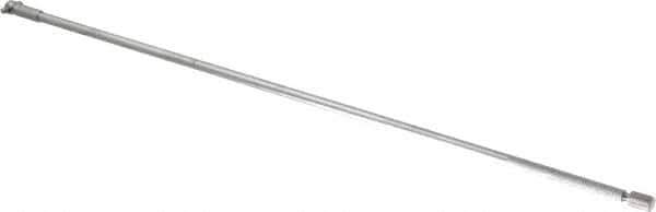 SPI - 5/16 to 1/2 Inch, 12 Inch Overall Length, Telescoping Gage - 12 Inch Long Handle, Hardened Tool Steel, Satin Chrome Finish - USA Tool & Supply