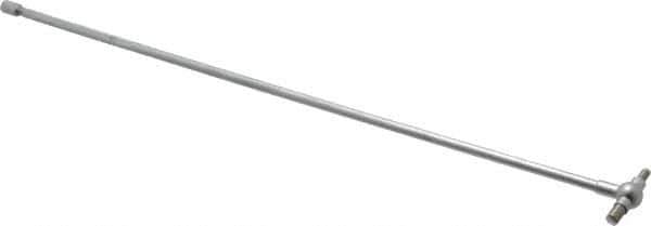 SPI - 3/4 to 1-1/4 Inch, 12 Inch Overall Length, Telescoping Gage - 12 Inch Long Handle, Hardened Tool Steel, Satin Chrome Finish - USA Tool & Supply