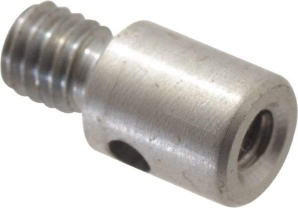 SPI - M2 Female, M3 Male, Stainless Steel, CMM Thread Adapter - 5mm Long - USA Tool & Supply
