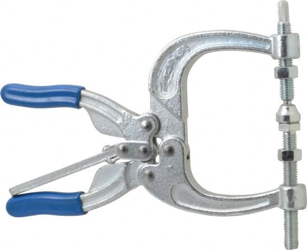 Gibraltar - 700 Lb Load Capacity, 2.72" Throat Depth, 8.5" OAL, Carbon Steel, C Style Plier Clamp - USA Tool & Supply