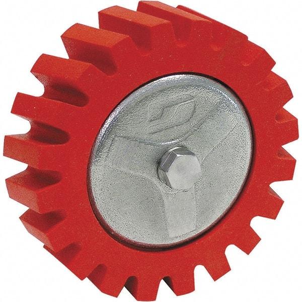 Dynabrade - Angle & Disc Grinder Eraser Wheel - Use with 18256 & 18258 - USA Tool & Supply