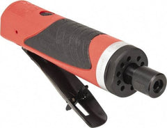 Sioux Tools - 1/4" Collet, Straight Handle, Straight Air Die Grinder - 12,000 RPM, Front Exhaust, 29.67 CFM, 1 hp, 6.21 bar, 1/4 NPT - USA Tool & Supply