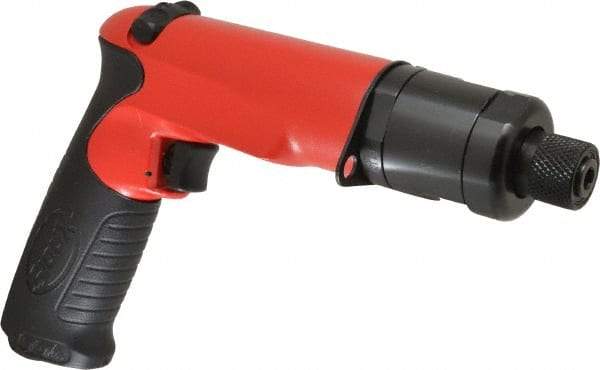 Sioux Tools - 1/4" Bit Holder, 1,200 RPM, Pistol Grip Handle Air Screwdriver - 145 In/Lb Torque, 30 CFM - USA Tool & Supply