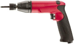 Sioux Tools - 1/4" Bit Holder, 2,500 RPM, Pistol Grip Handle Air Screwdriver - 58 In/Lb Torque, 30 CFM - USA Tool & Supply