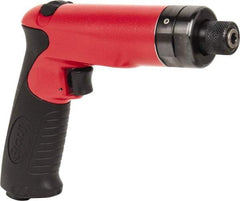 Sioux Tools - 1/4" Bit Holder, 2,500 RPM, Pistol Grip Handle Air Screwdriver - 58 In/Lb Torque, 30 CFM - USA Tool & Supply