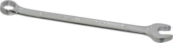 Proto - 1/2" Offset Combination Wrench - 15° Offset Angle, 7-29/32" OAL, Steel, Chrome Finish - USA Tool & Supply